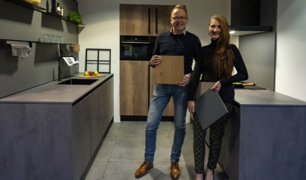 <p>Rob en Jannie Wijnstra van De Haan Keukens op Quatrebras.</p>