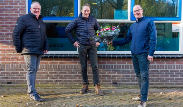 <p>Van links naar rechts: Tjemme van der Meer, Wibo Douma en Klaas Bakker.</p>