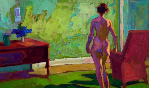 <p>'Zomerse vrijheid', Piet Pijn, 1974 (fragment).</p>