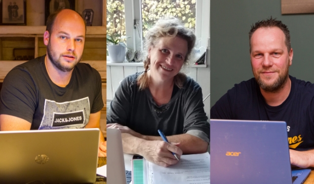<p><strong>Hillebrand Tanja, Hillie de Jong en <strong>Rients van Dijk</strong> </strong></p>