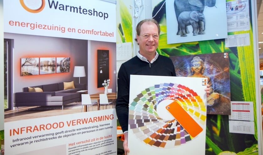 Erik Meijer: "De infraroodpanelen zijn in alle RAL-kleuren verkrijgbaar.