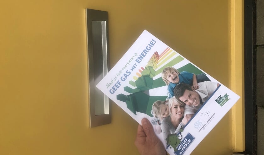 De brochure met begeleidende brief, die bij 17.000 particuliere woningeigenaren wordt bezorgd.