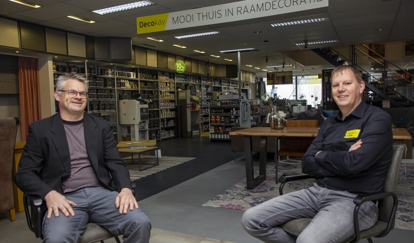 Tjibbe Bos en Marco Slump vieren dit jaar het 20 jarig bestaan van hun zaak, Decokay Drachten.