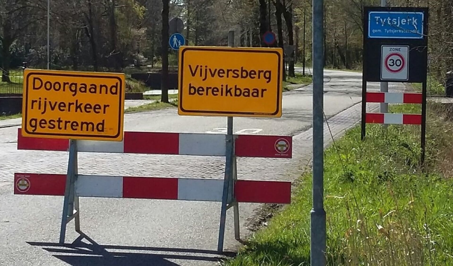 Wie Park Vijversburg bezoekt, moet vanaf 25 mei rekening houden met een wegomleiding.