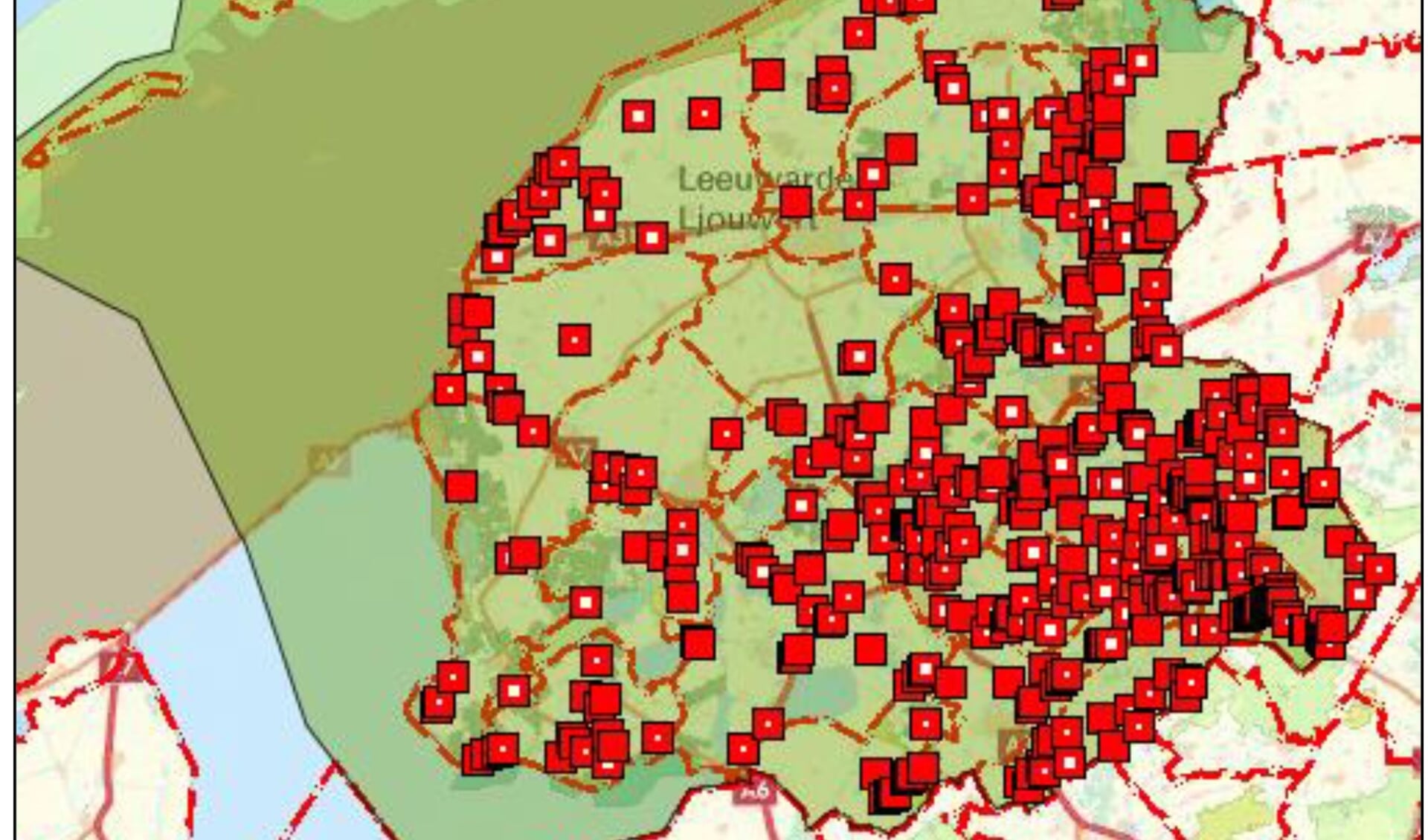 Geregistreerde aanrijdingen met reeën in 2018 in Friesland: ruim 500.