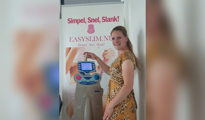 Berber Könning, eigenaar Easyslim.nu Friesland, met vestigingen in Drachten, Leeuwarden, Heerenveen, Sneek en Lemmer.