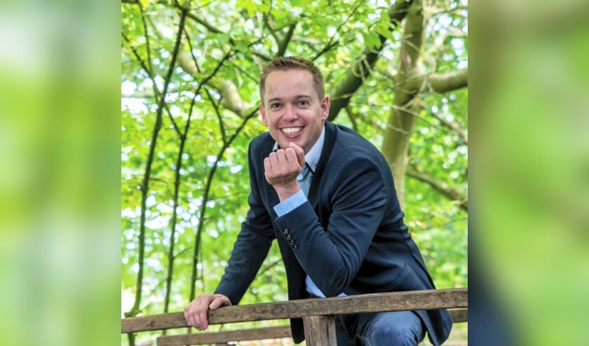 Coördinator Gerben de Haan in De Kruidhof.