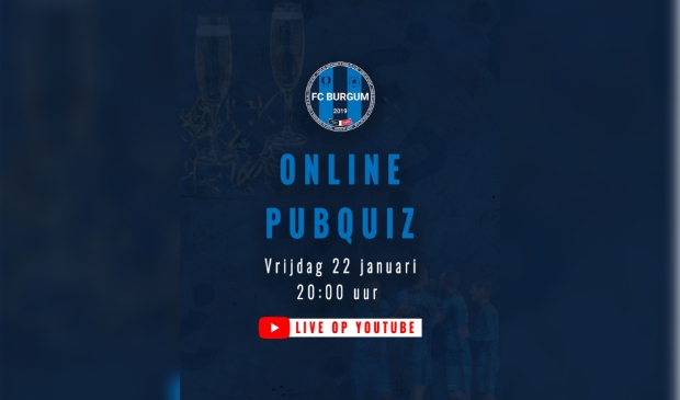 <p>Vrijdagavond 22 januari is de online quiz van FC Burgum</p>