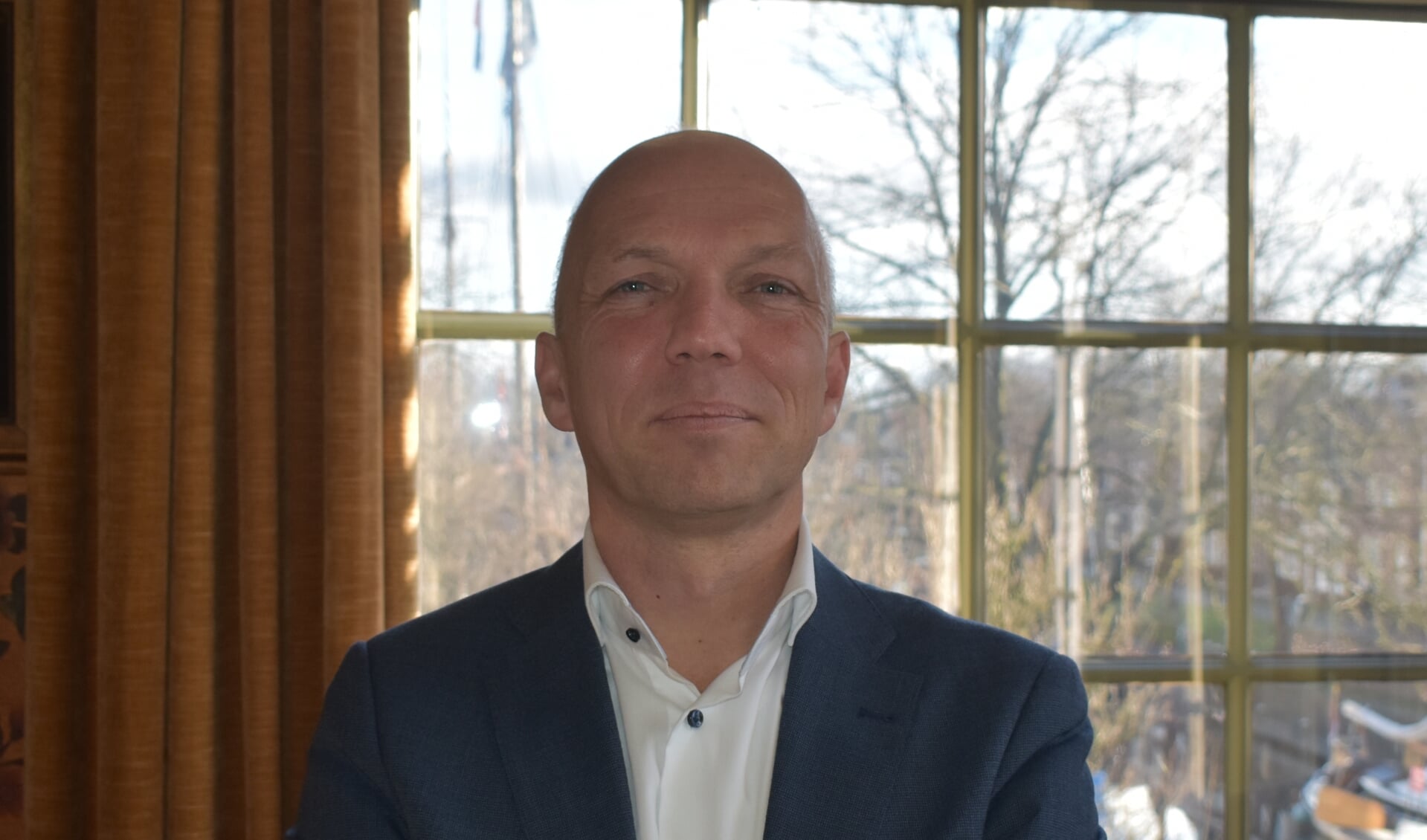 Wethouder Jouke Douwe de Vries (S!N) is wethouder van financiën van Noardeast-Fryslân.