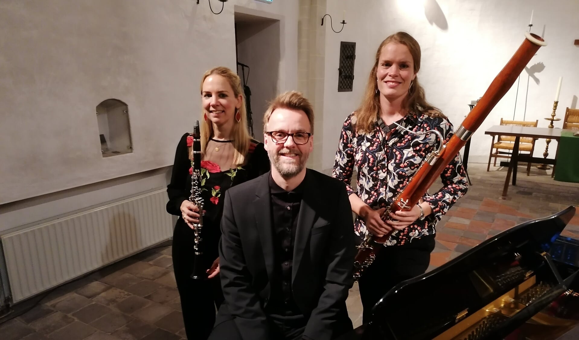 Het Ivoriana Trio van het Noord-Nederlands Orkest.
