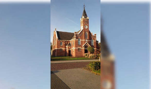 <p>Het kerkgebouw van de Vrije Evangelische Gemeente in Harkema.&nbsp;</p> 