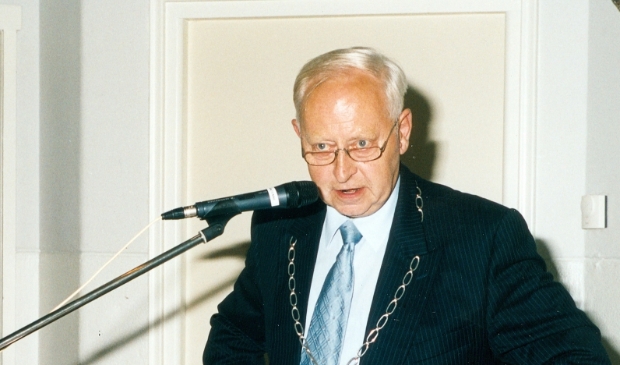 <p>Burgemeester Jan Geersing van Ferwerderadiel.</p>