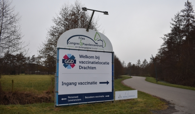 <p>De vaccinatielocatie in Drachten.</p> 
