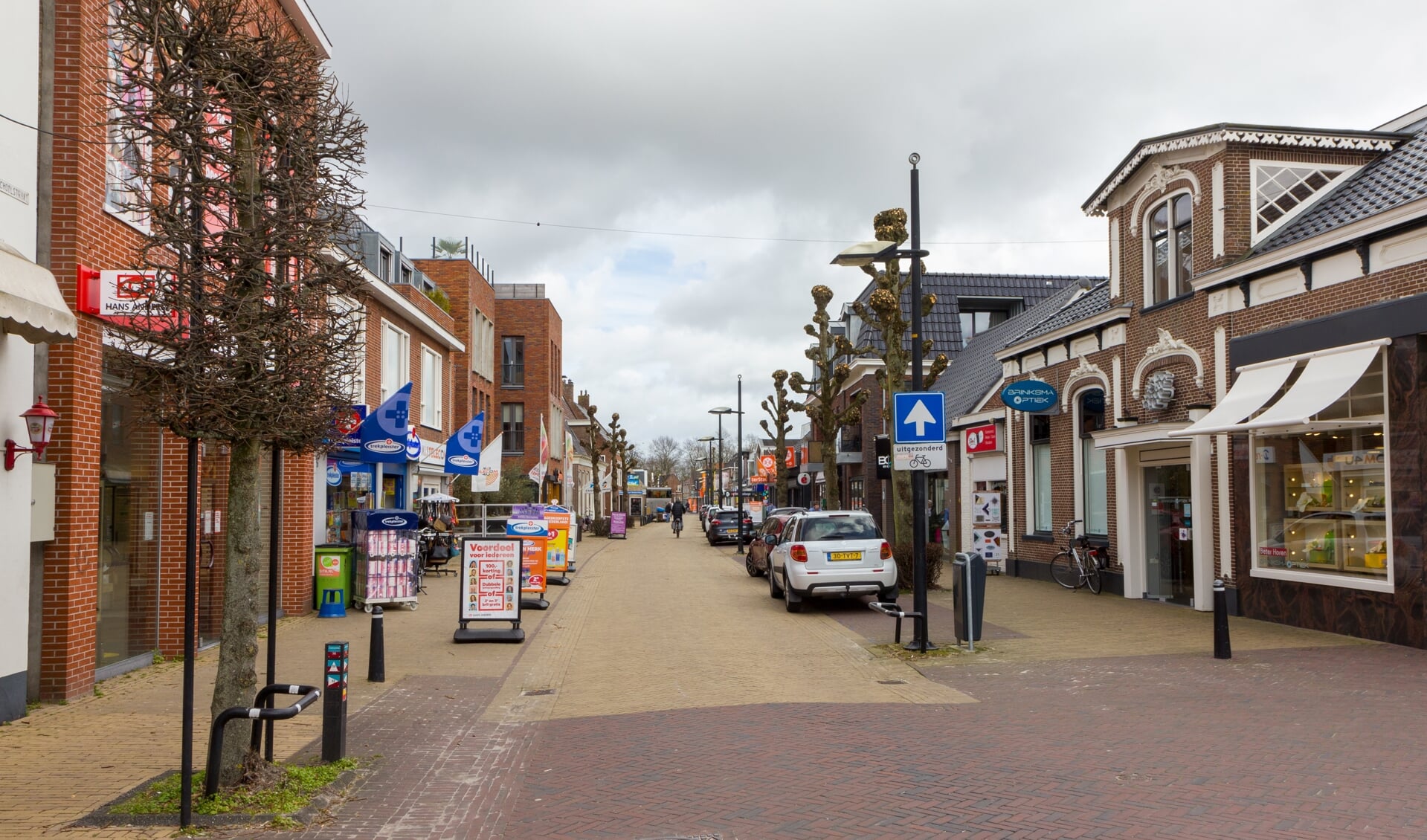 Het winkelcentrum in Burgum zou bijvoorbeeld in aanmerking kunnen komen voor de vernieuwde subsidieregelingen van de provincie Fryslân.