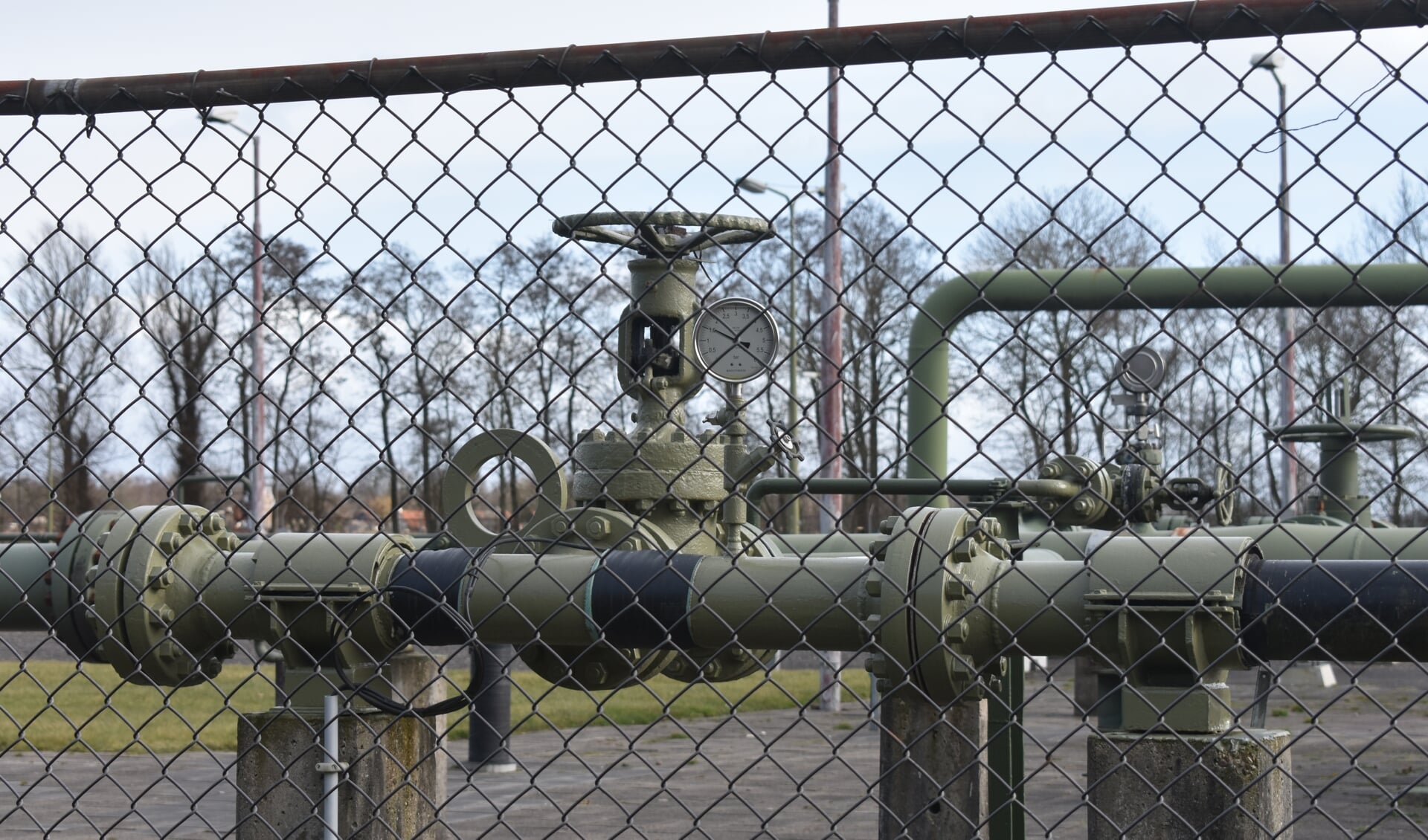 De gaswinput van Vermilion in Burgum. Het bedrijf hoopt tot 2050 nog 11,5 miljjard kuub gas te kunnen winnen in Tytsjerkstderadiel en omgeving.