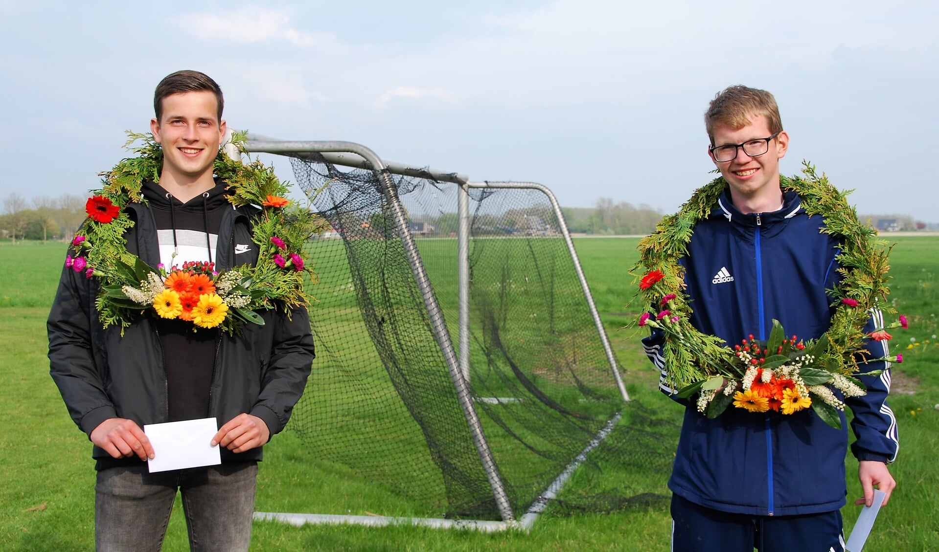 Eerste prijs bij de senioren: Rutger Torensma en Sjoerd Vlasman.