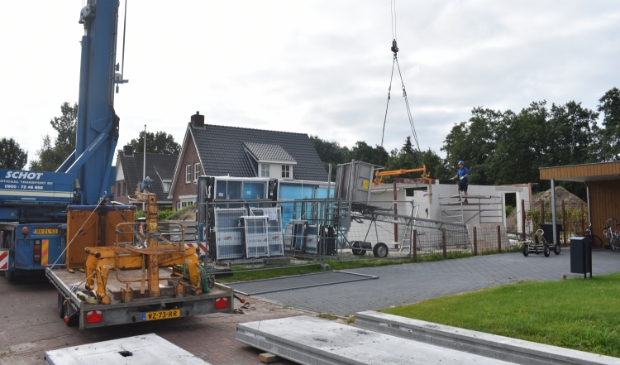<p>In juli dit jaar werd vooreerst één van de laatste woningen in Suwâld gebouwd.</p>