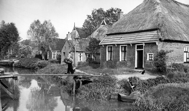 De Wâl in 1953. Een foto uit het boek van Fokko Schepel.
