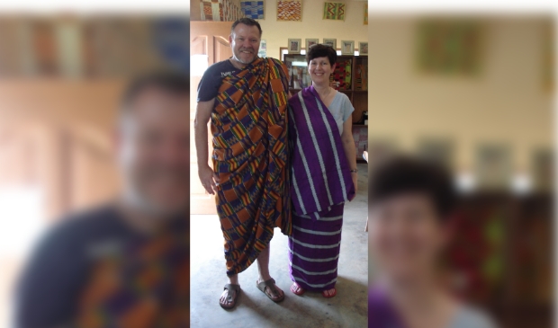 <p>Jan H. Woudstra, samen met zijn vrouw Baukje, die overleed in 2016. </p>