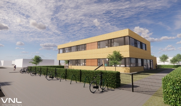 <p>Het ontwerp van het nieuwe IKC de Diamant is van VNL architecten in Grou.</p>