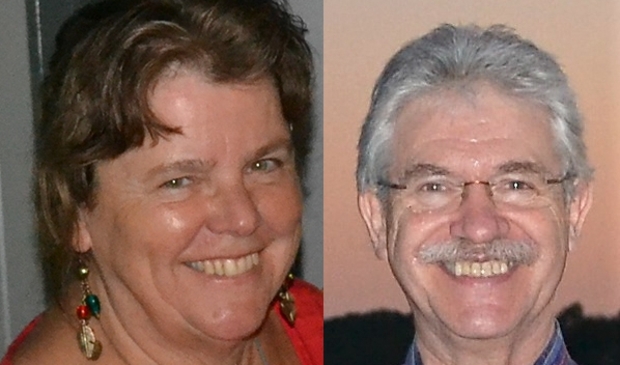 <p>Berta Kwant en Jellegeert Postma.</p>