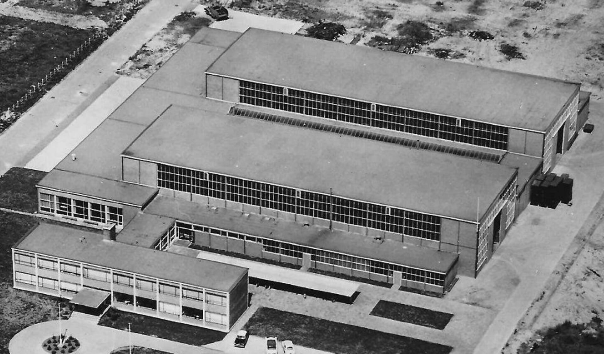 De Sluis machinefabriek in de jaren 60. 