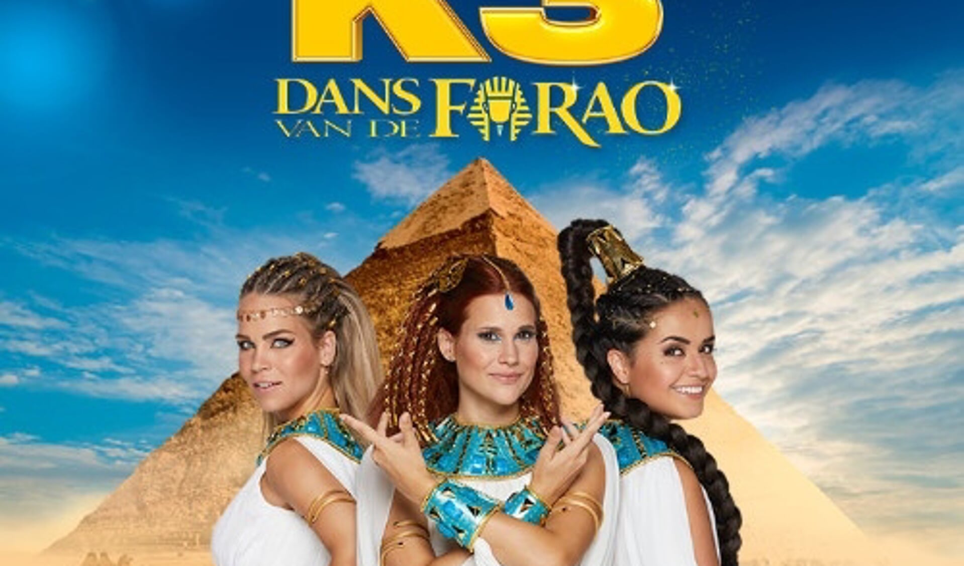 De zangeressen van K3 laten zich inspireren door het oude Egypte.