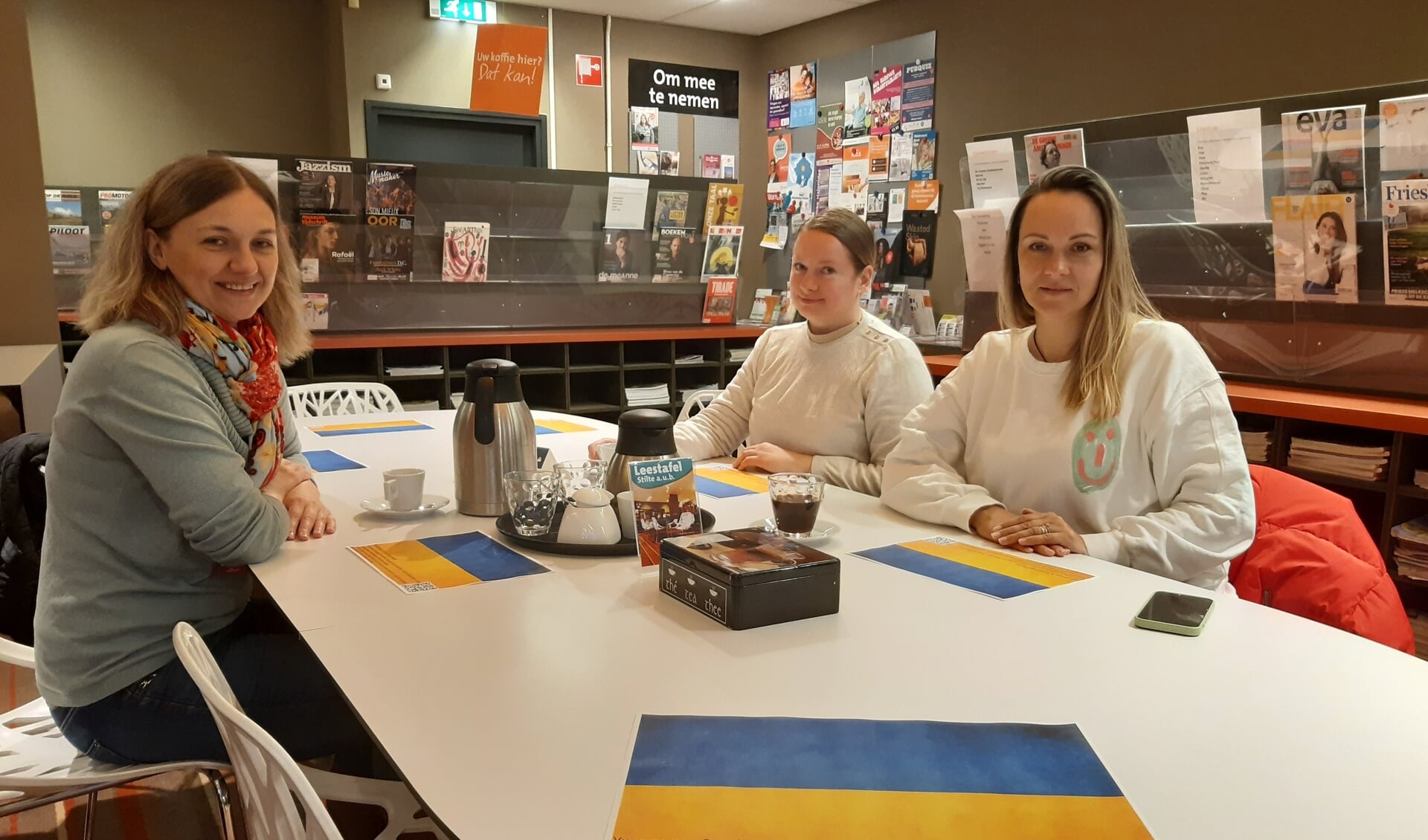 Inloopochtend voor Oekraïners in Bibliotheek Drachten
