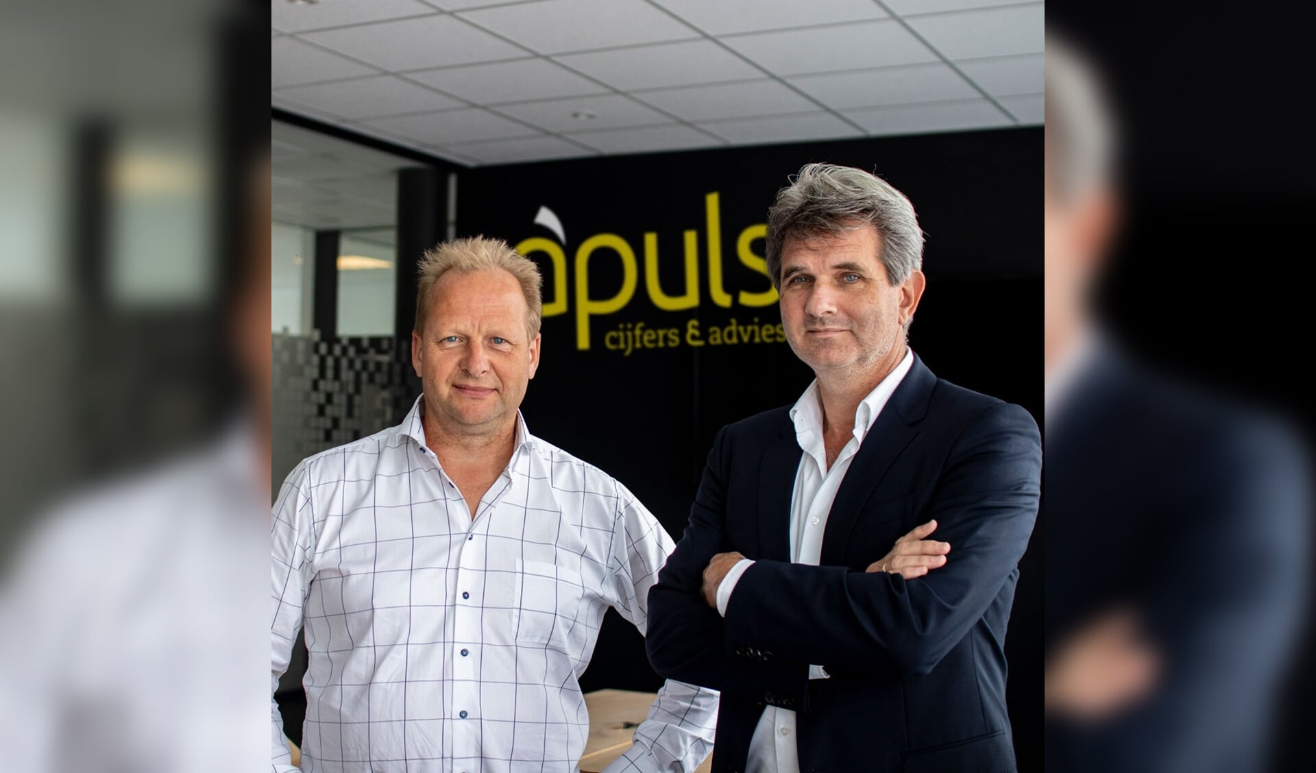 Jan de Vries en Jan Tabak van Apuls Cijfers & Advies.