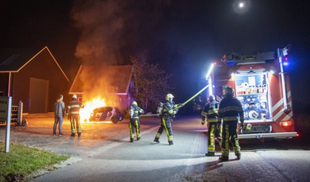 Auto in de brand