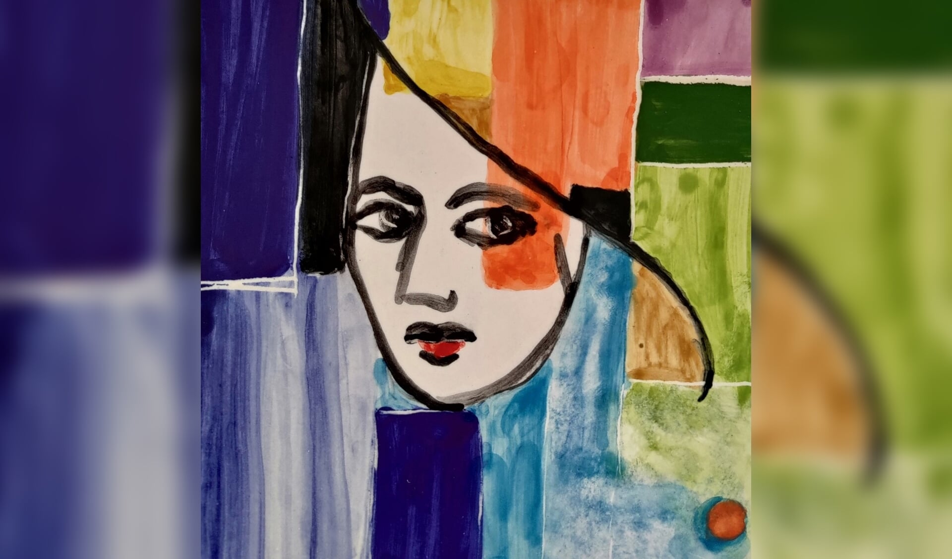 Kunstwerk van Farida te zien tijdens kunstweekend Beetsterzwaag.