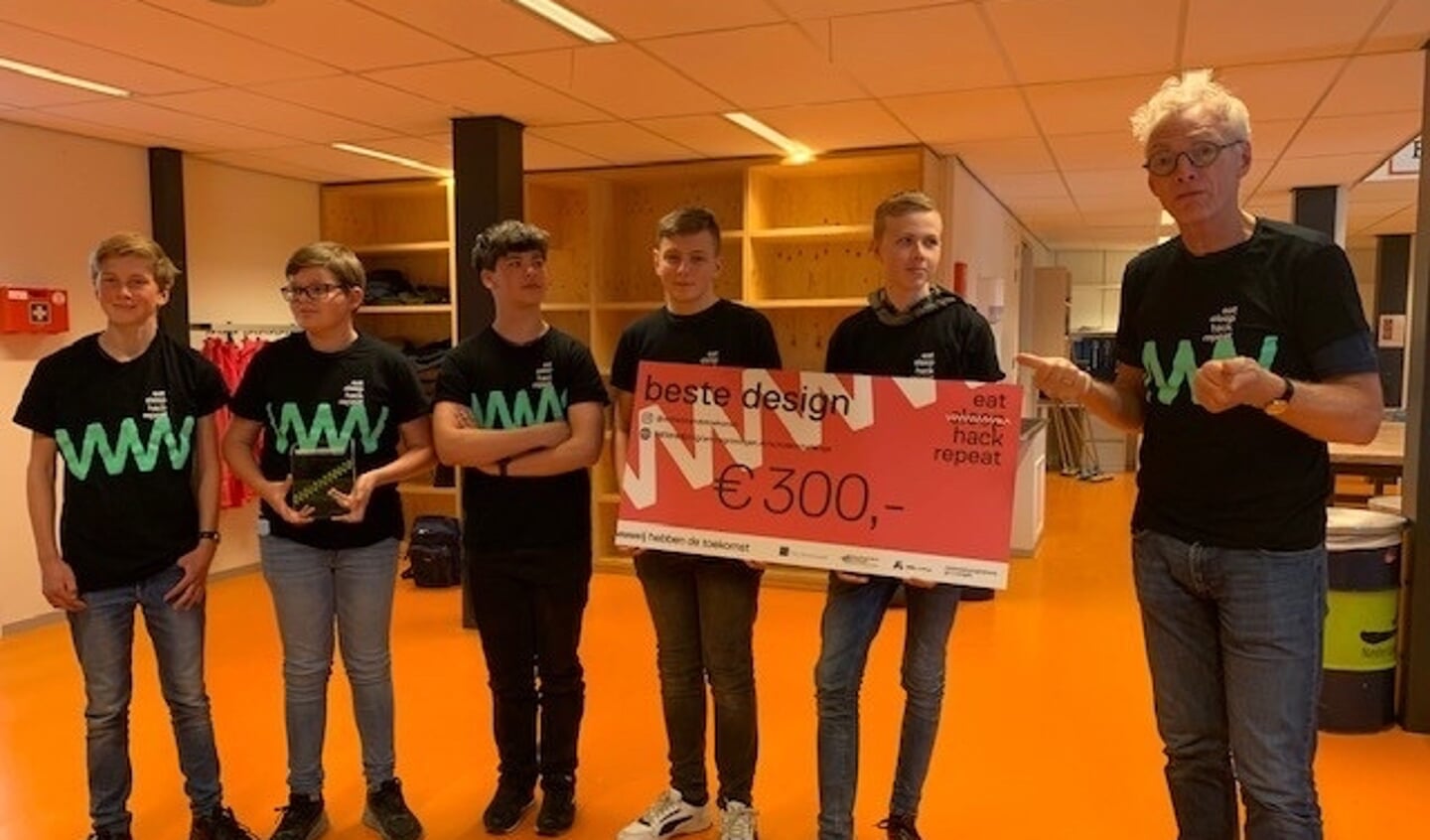 Leerlingen 4 vwo CSG Liudger Raai Drachten winnen prijs voor Beste design scholenchallenge ‘Wij hebben de Toekomst’
