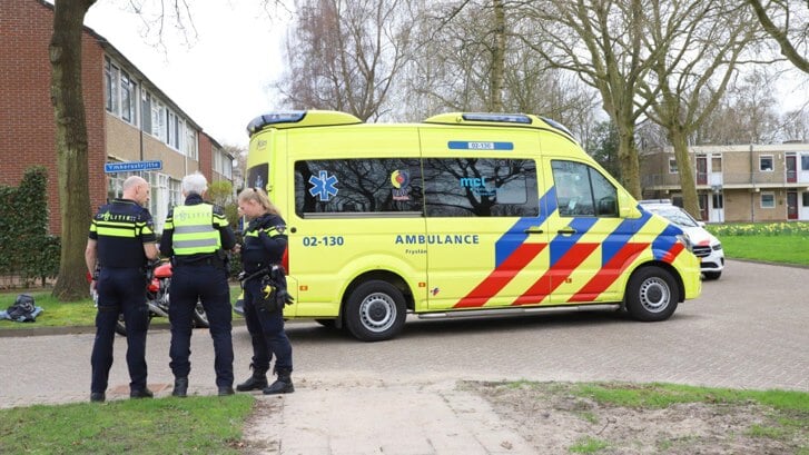 Motorrijder gewond na val in Burgum