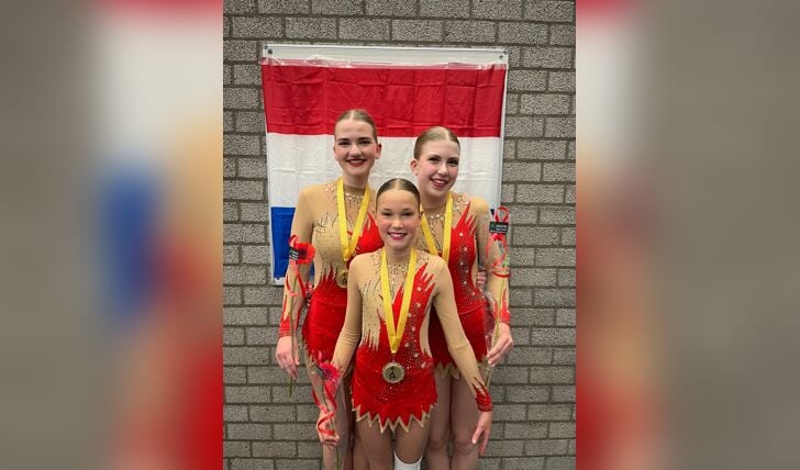 Goud voor gymnasten GV Maas.