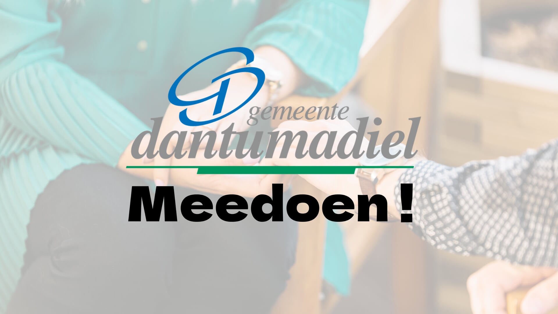 Verlenging project Meedoen in Dantumadiel