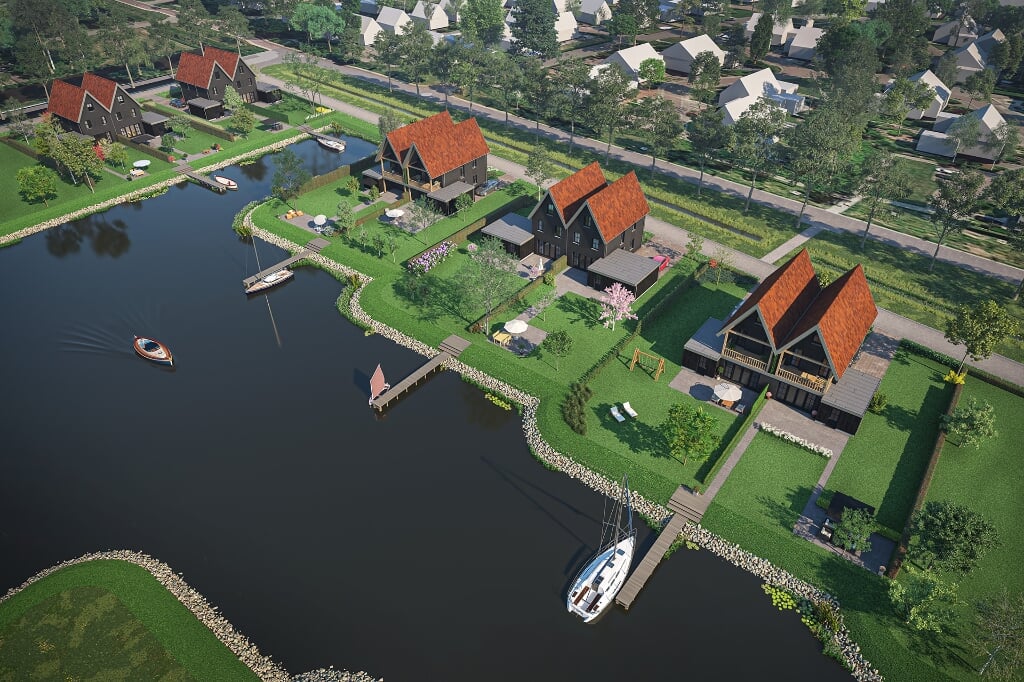 Het project Stadsdock pal westelijk van Dokkum, tussen Birdaarderstraatweg en Dokkumer Ie, wordtvoorlopig één van de laatste nieuwbouwmogelijkheden in Dokkum.