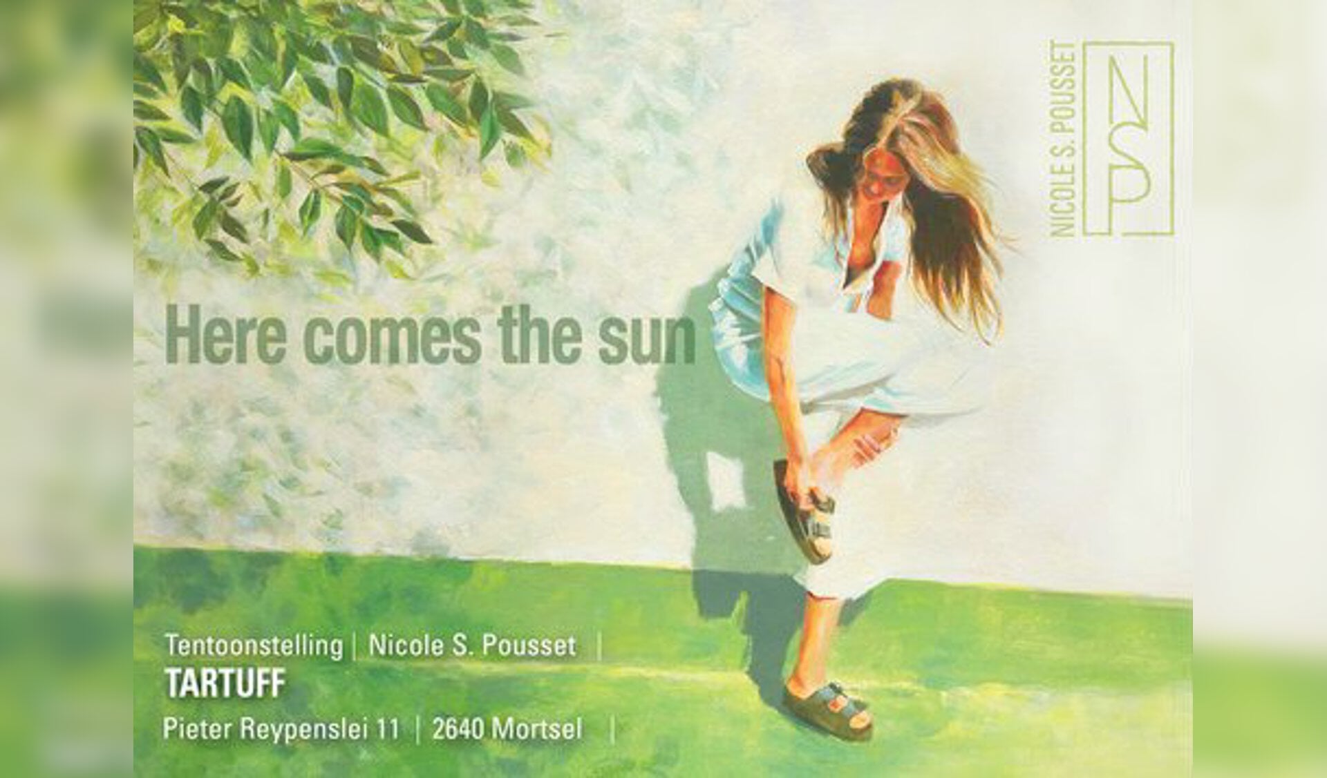 Tentoonstelling ‘Here comes the sun’ cover
