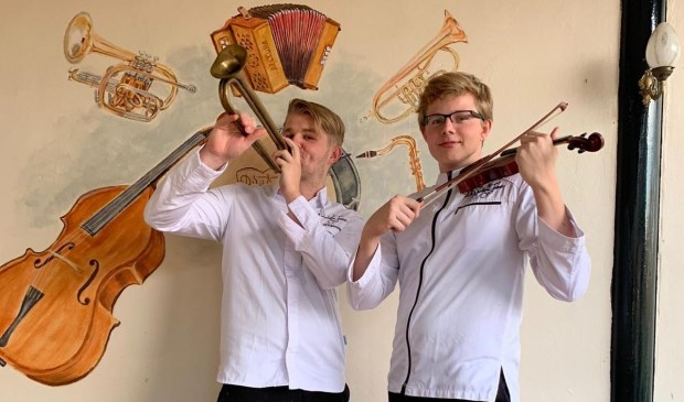 Meesterkoks Daniël en Luuk