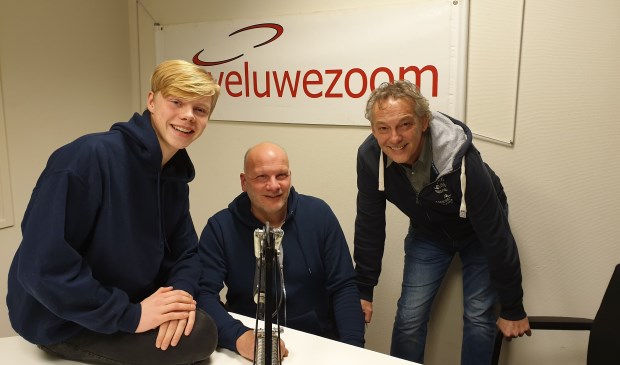De 3 dj's van RTV Veluwezoom:
Thom Peters, zijn vader Harry en Steve van Hooydonk