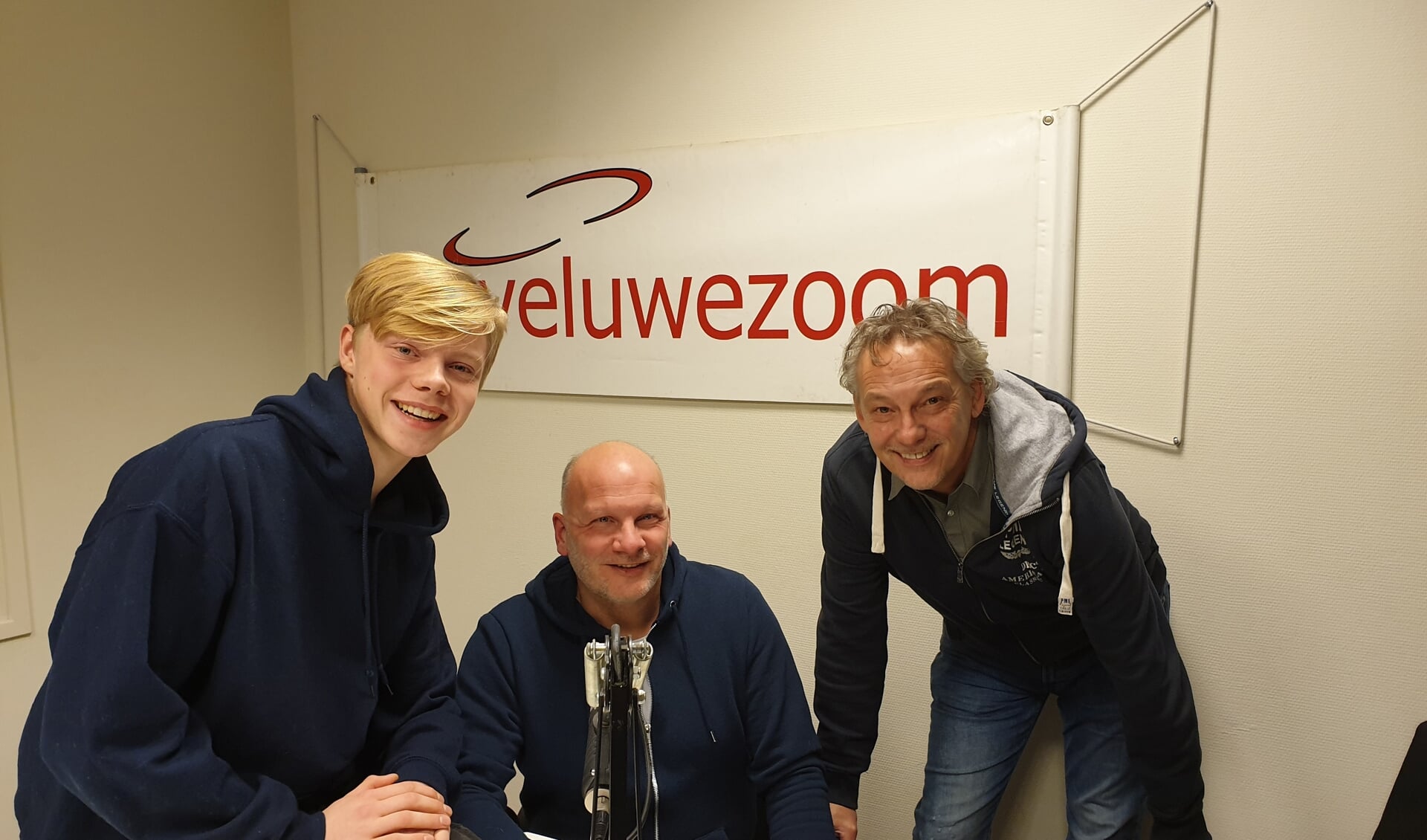 De 3 dj's van RTV Veluwezoom:
Thom Peters, zijn vader Harry en Steve van Hooydonk