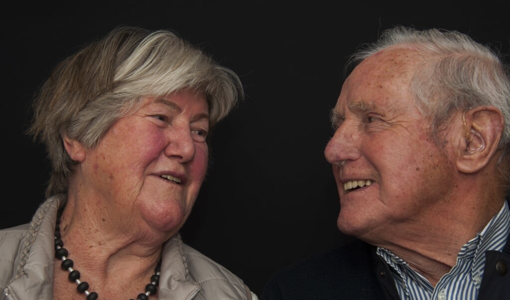 Alie (85 jr) en Jaap (89 jr) Schoonman-Pieters. Foto: Marion Verhaaf
