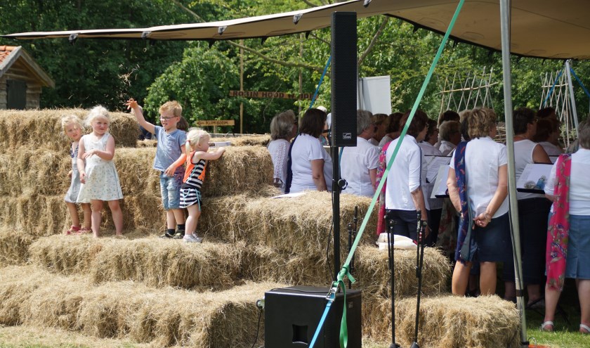 Ook de kinderen vermaakten zich prima!