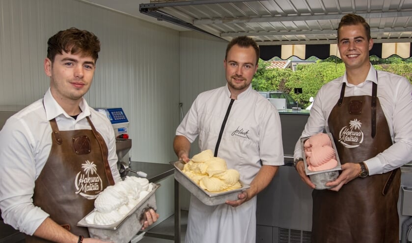 V.l.n.r. Gert-Jan Sluimer, Jordi Jolink en Sjoerd Wagenaar. Foto: Marion Verhaaf