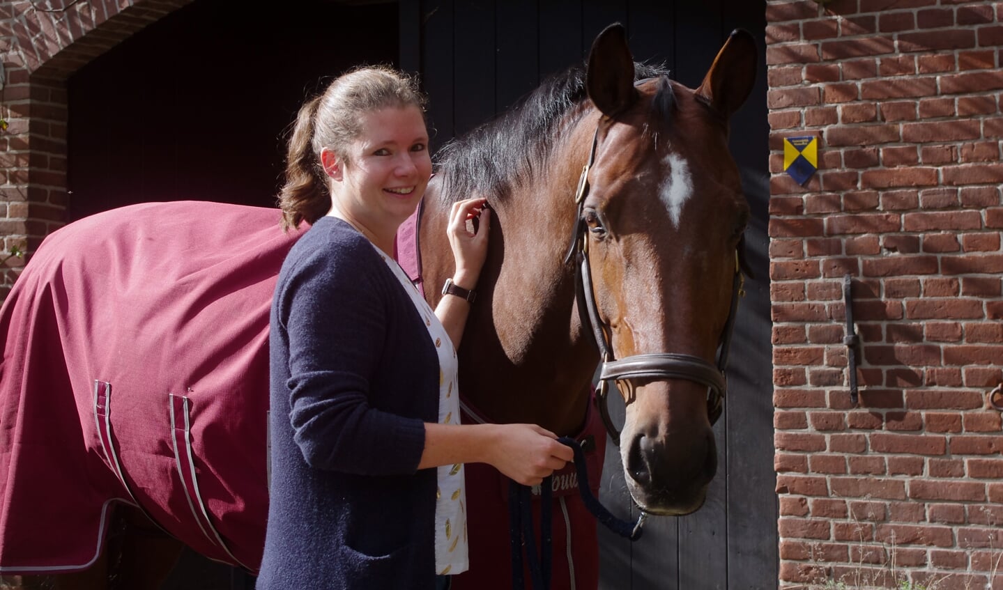 Noortje met Colinco. Foto: Yvonne Buis