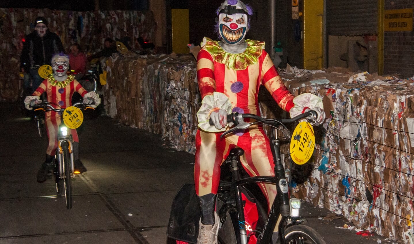 Deelnemers Halloween Ride in 2018. Archieffoto: Marion Verhaaf