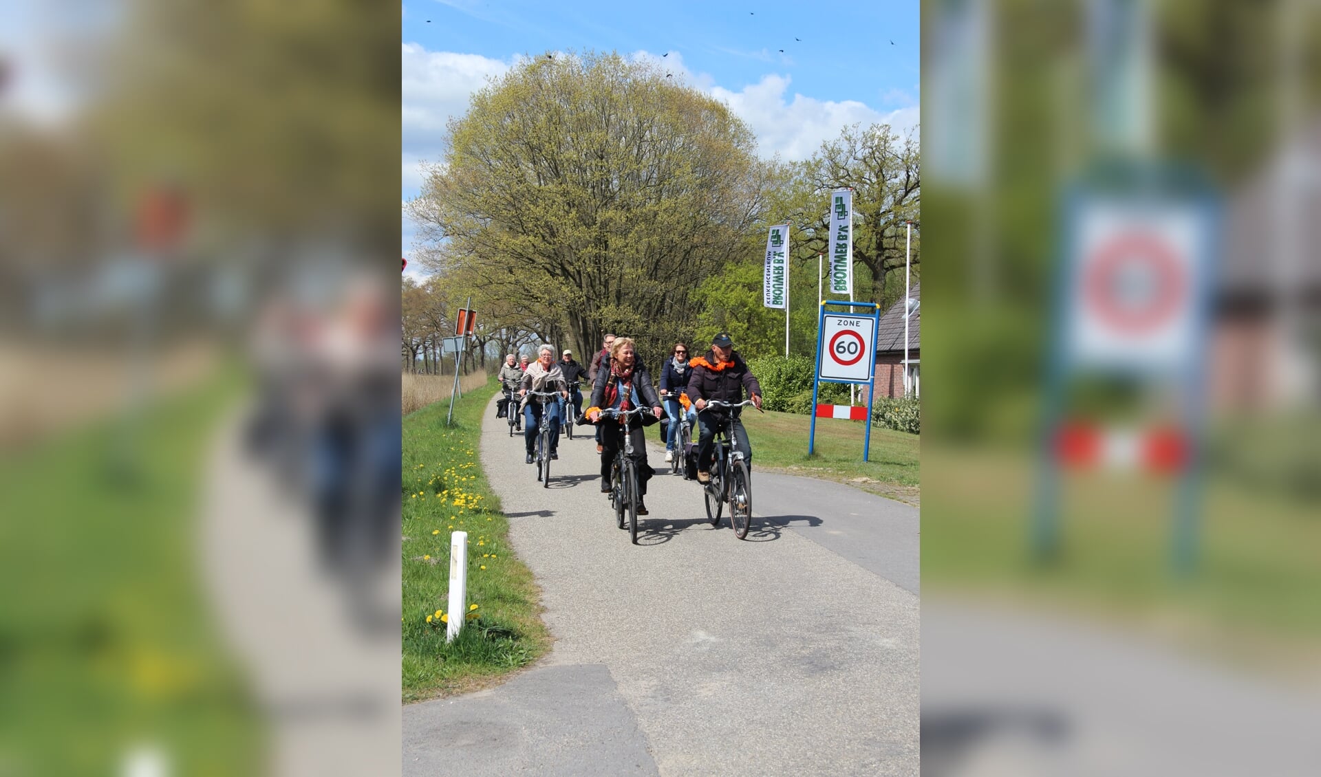 Deze Koningsdag is er weer een mooie fietstocht. Foto: Oranjevereniging Eerbeek.