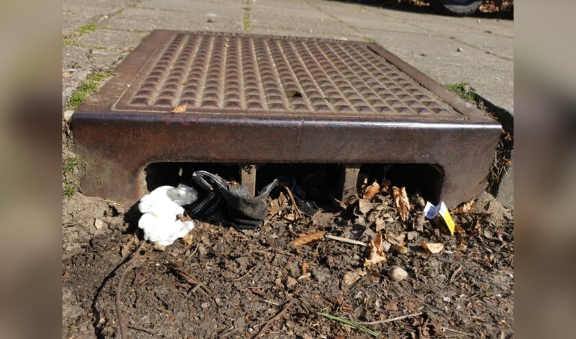 <p>Verstopte straatputten zorgen voor milieuvervuiling, schade en overlast. Foto: Natasja Groenewold</p>