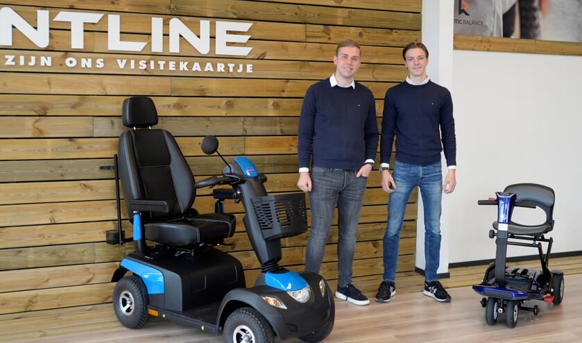 <p>Zakenpartners Jesse Wilbrink en Niek Klein Kranenbarg. Foto: Marian Oosterink</p>
