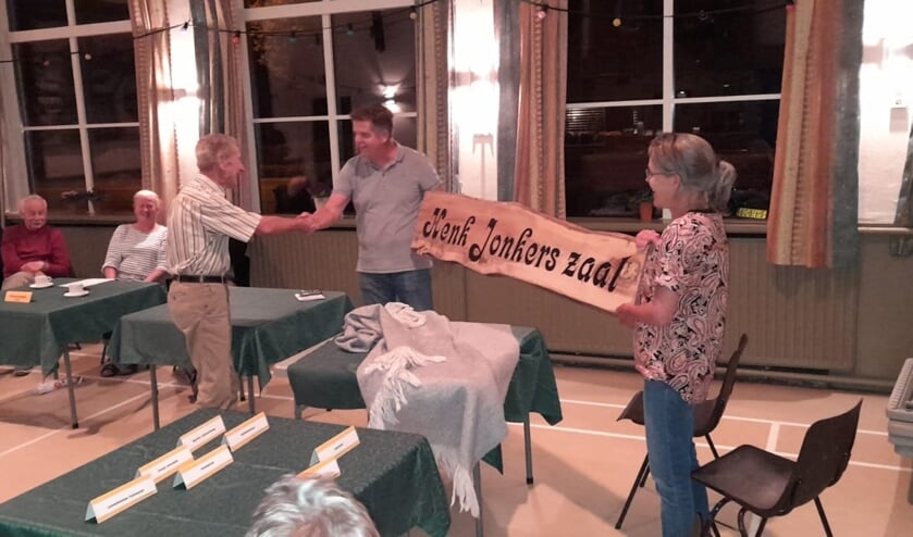 <p>Afscheidsbord Henk Jonkers</p>