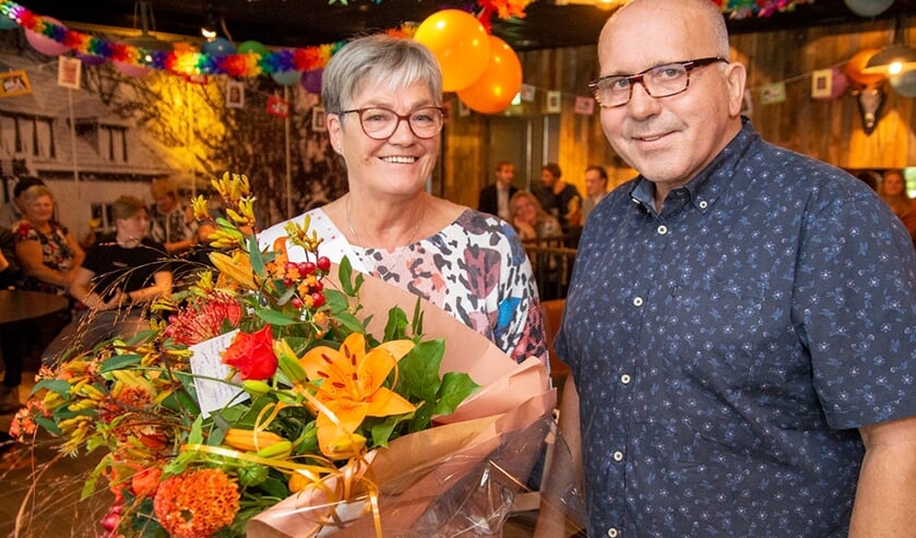<p>Alie Ribbink en Johan van Zadelhoff. Foto: Marion Verhaaf</p>